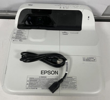 Epson PowerLite 675W H745A 1751 Lamp Hours 31 Eco Hours NO REMOTE  A32