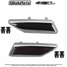 81-88 Cutlass Top of Fender Hood Trim Extensión Cromo Trim Molding con HDW - PAR