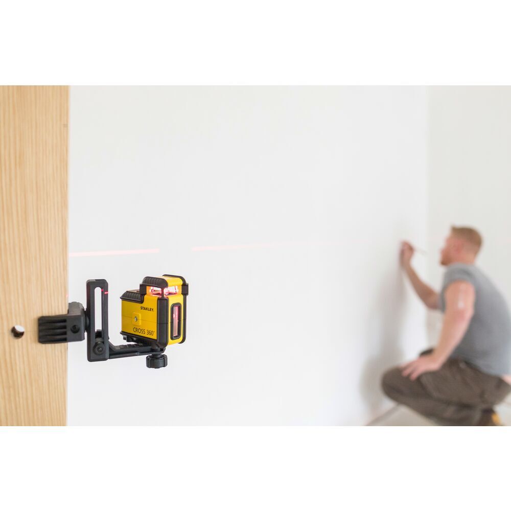 Thumbnail - Linenlaser Cross360 – Rot, Alu-stativ Mit 1/4", Bag (stanley