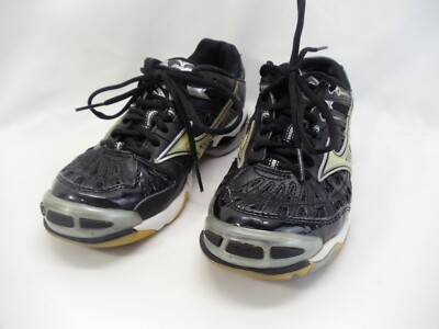 Mizuno Wave Lightning shoes women's size 7.5 in black 9KV-88001