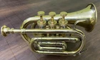 Antique Compact Bugle horn exudes Instrument Super Brass Premium Mouthpiece Gift
