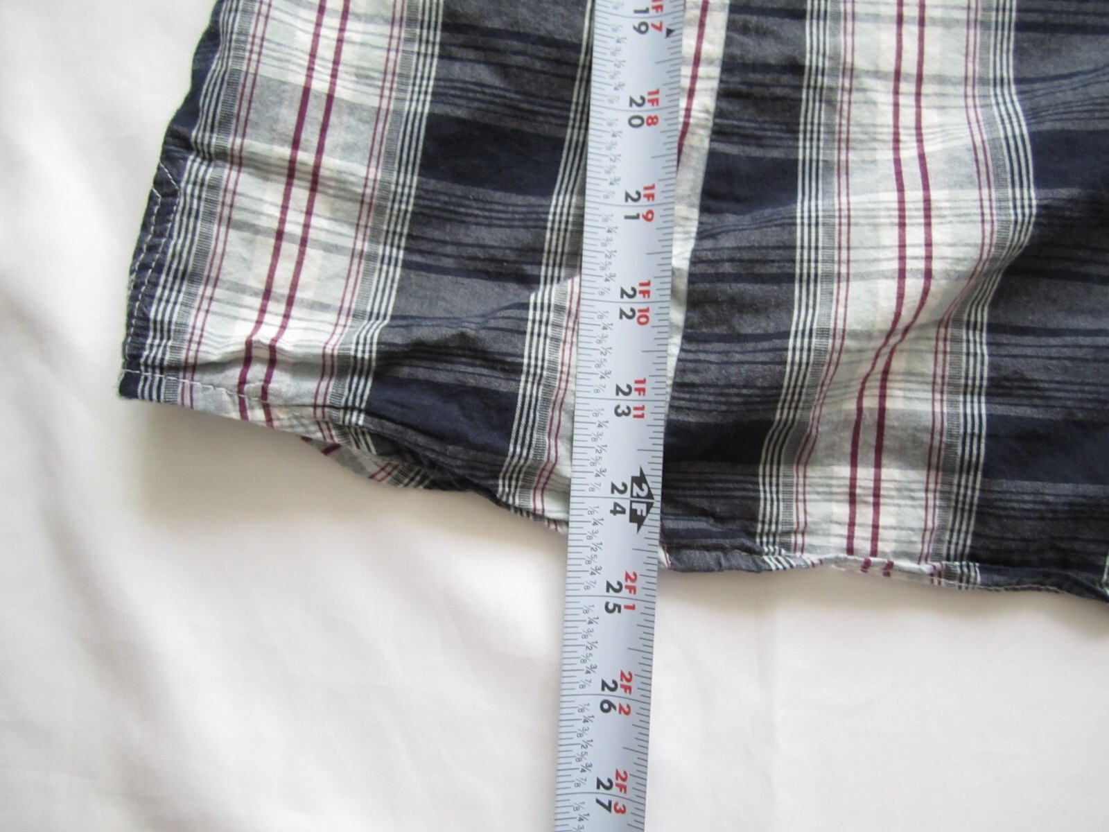 Tommy Hilfiger Western Southwest Plaid Button Up Women Shirt Sz XL (WB233) thumbnail 5