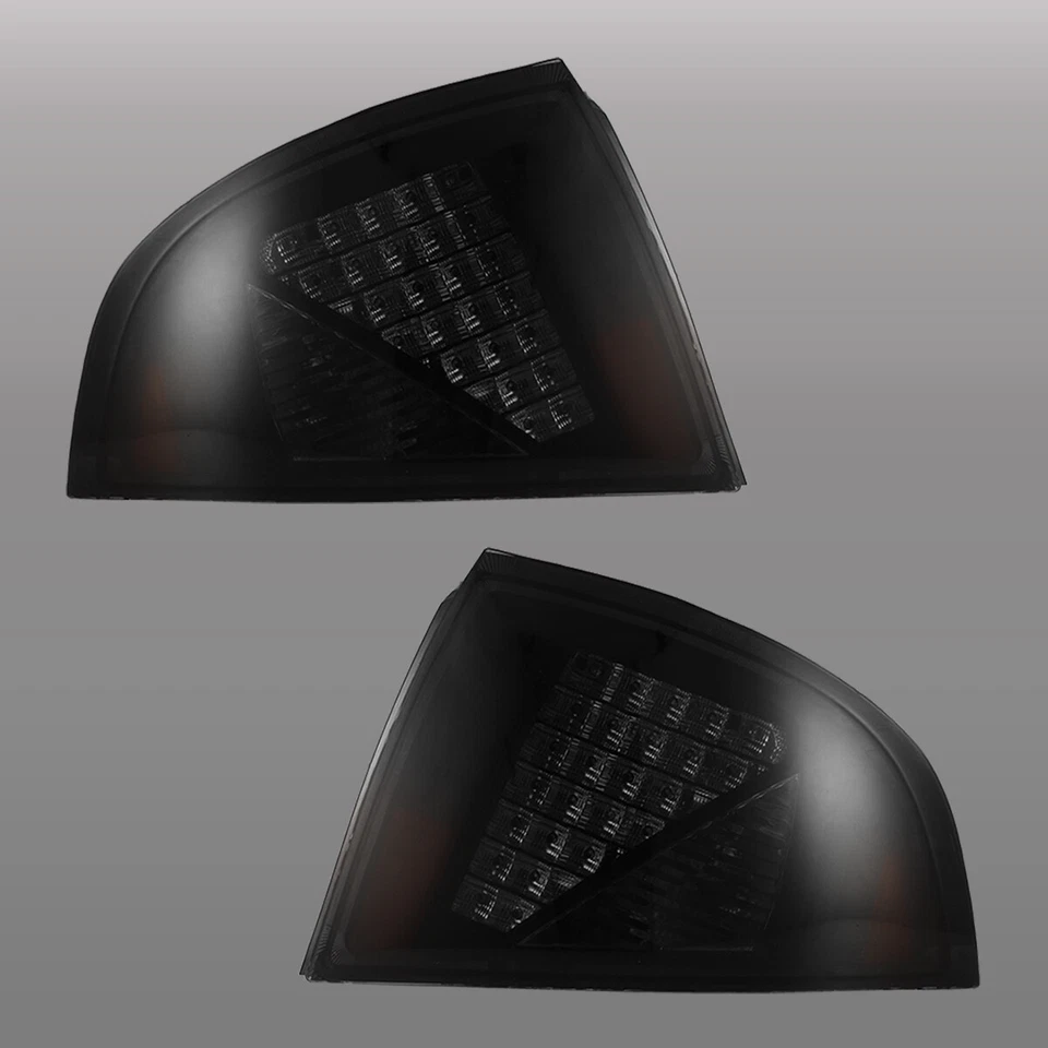 for 00 - 03 Nissan Sentra Tail Lights LED Bulbs Black Smoke Brake Rear Lamps - Image 4 of 4