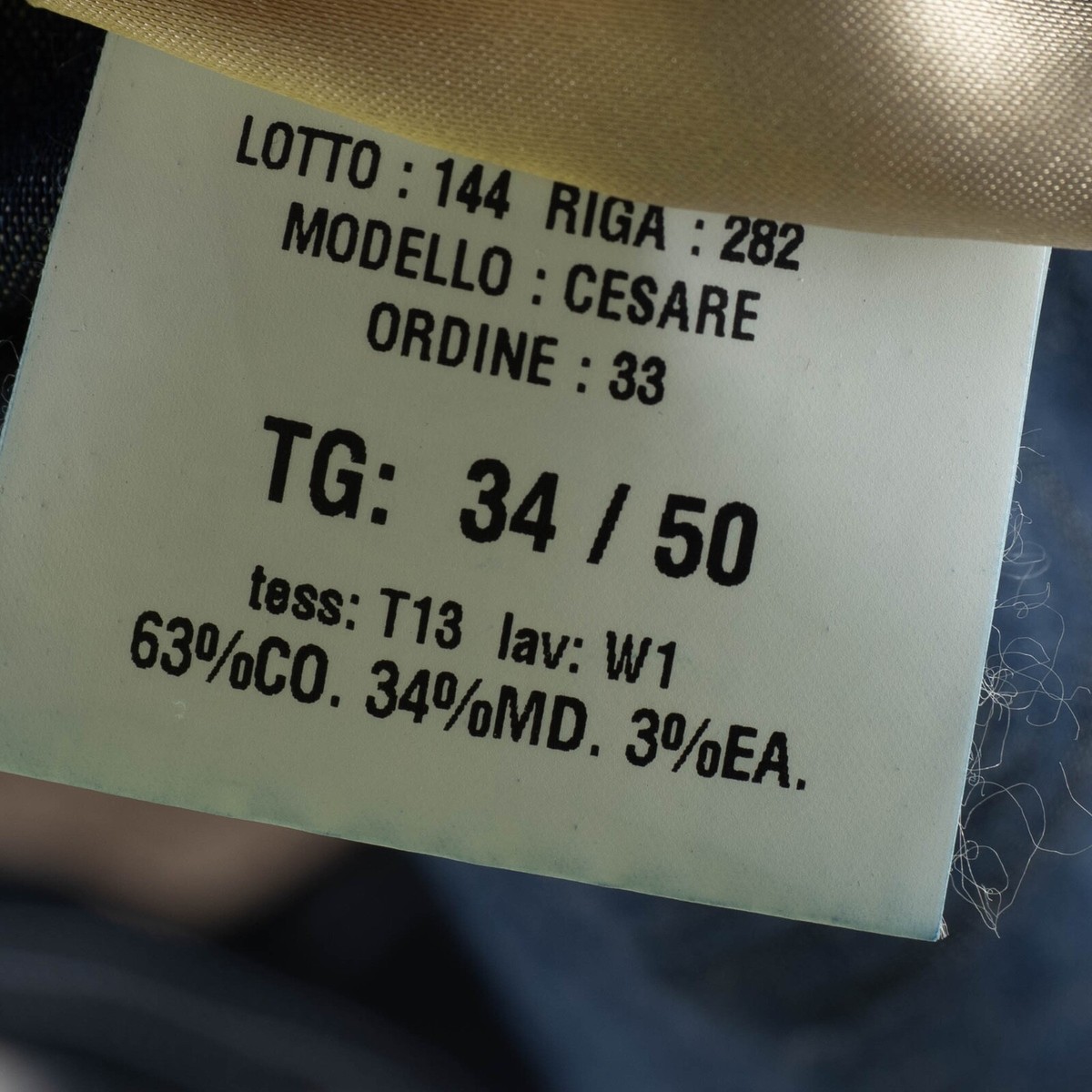 Jeans Stefano Ricci Taille 33 Bleu – Neuf Avec étiquettes, Coton-modal, Fait Main En Italie