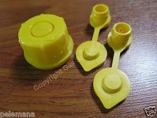 Blitz Gas Spout Yellow Cap +2 FREE Air Breather Vents WORTH $4.99 +Free Shipping