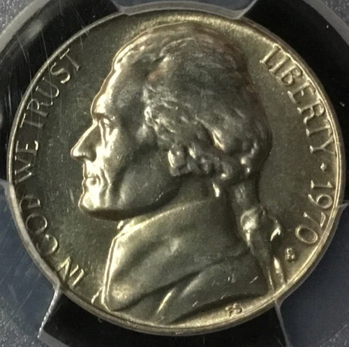 Beautiful GEM 1970-S NGC MS66 Jefferson Nickel 5C Cents US Coin
