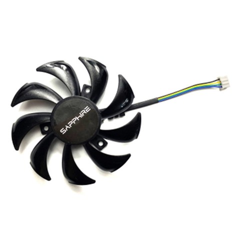 Für Sapphire RX460 RX550 2G D5 ITX GA91S2M Ersatzteil Grafikkarte Lüfter - Bild 3 von 5