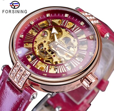 ★FOCE★ Automatic Skeleton Couple Women's Wristwatch SP3372 Amazon.com: OUPINKE Womens Automatic Watches Rose Gold