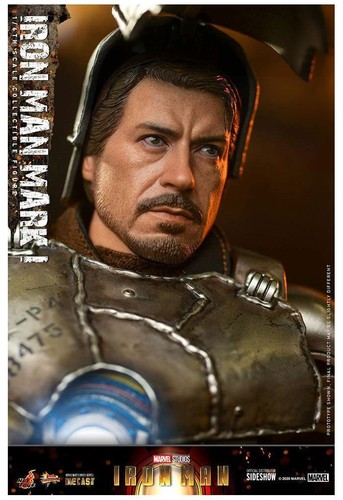 IRON MAN - Mark I 1/6 Action Figure 12" MMS605 D40 Hot Toys - Imagen 10 de 20
