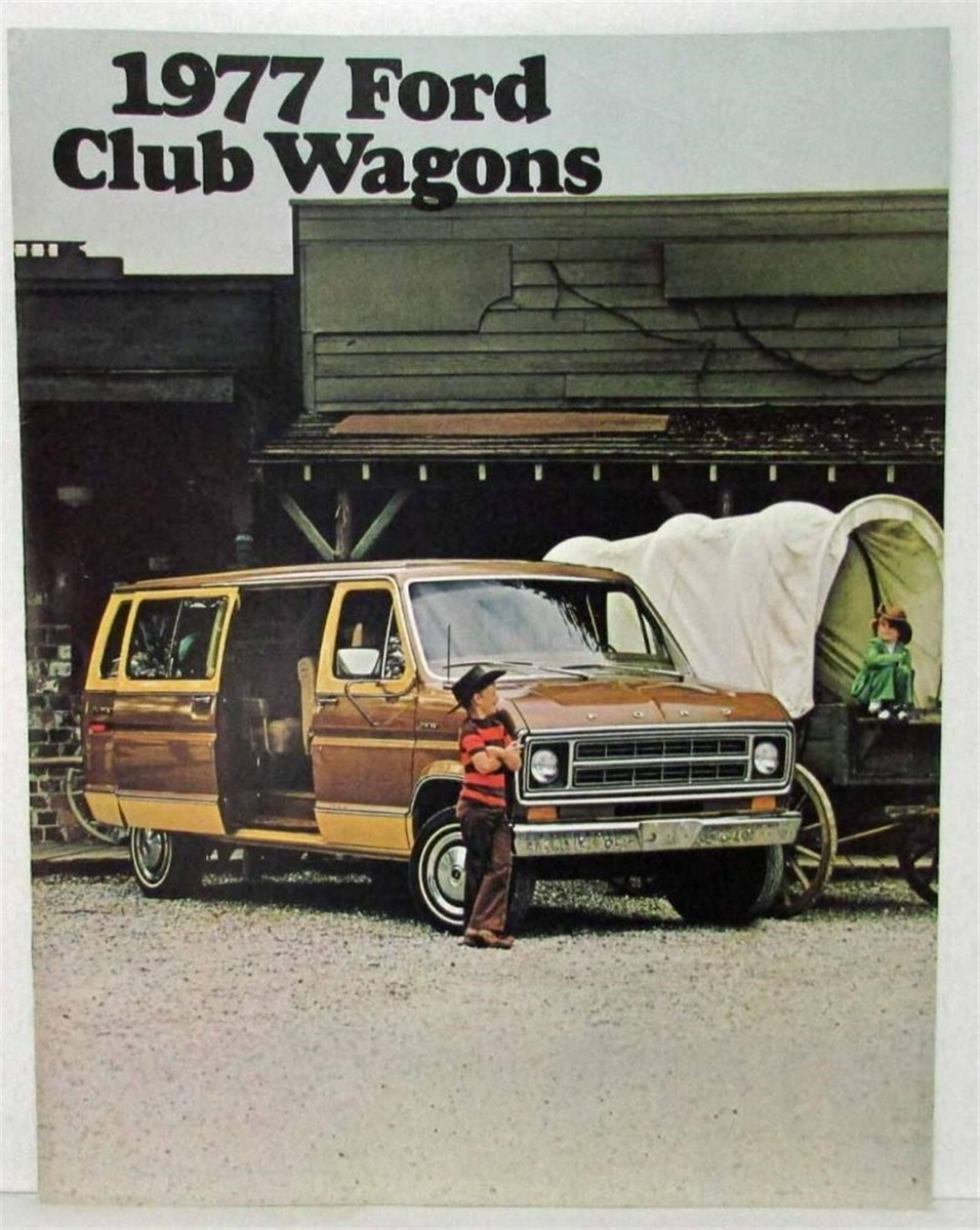 1977 Ford Club Wagon Chateau Custom Standard Van Truck Sales