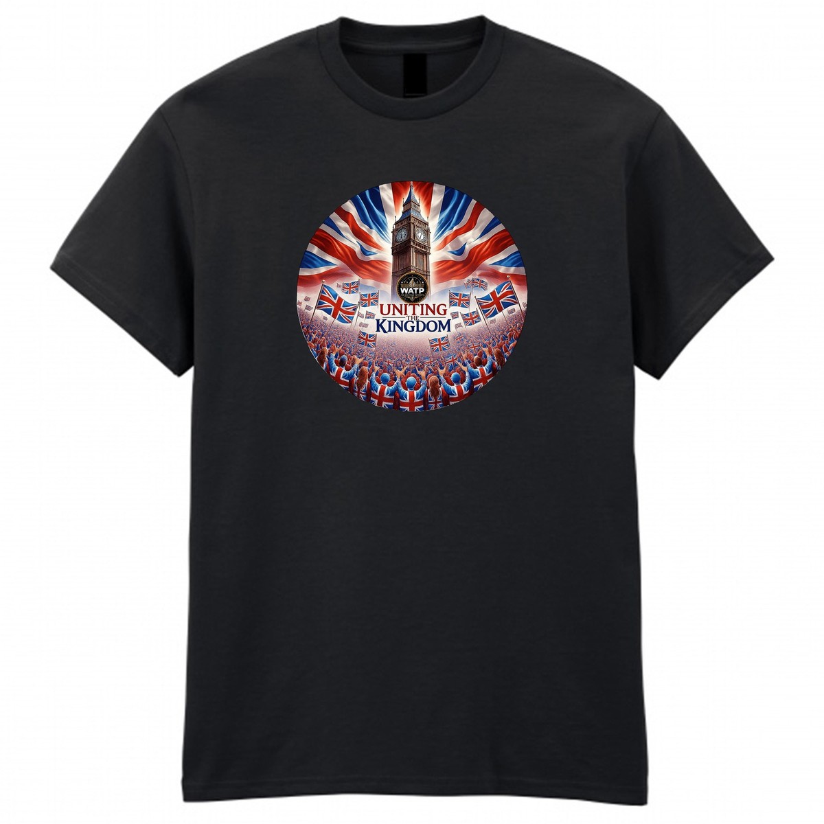 Unite The Kingdom Union Jack Adult Kids T-Shirt Patriotic British 
