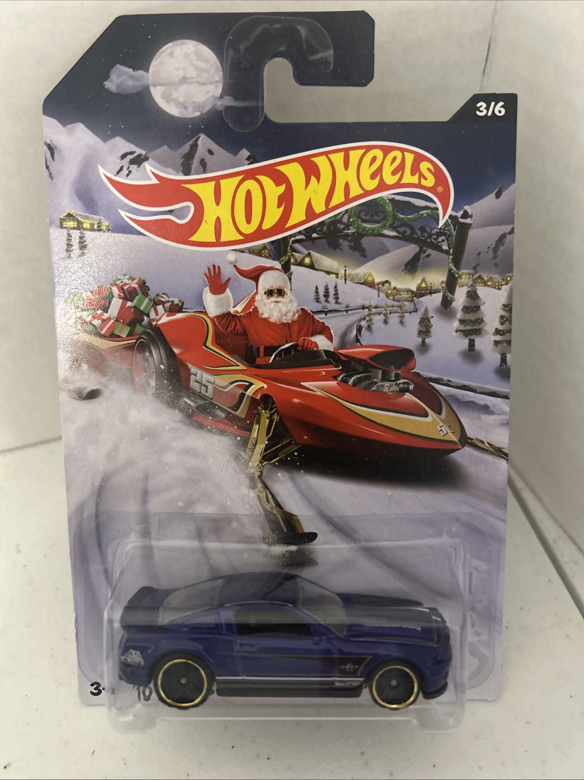 Hot Wheels Holiday Hot Rods '10 Ford Mustang Cobra Shelby GT500 Supersnake