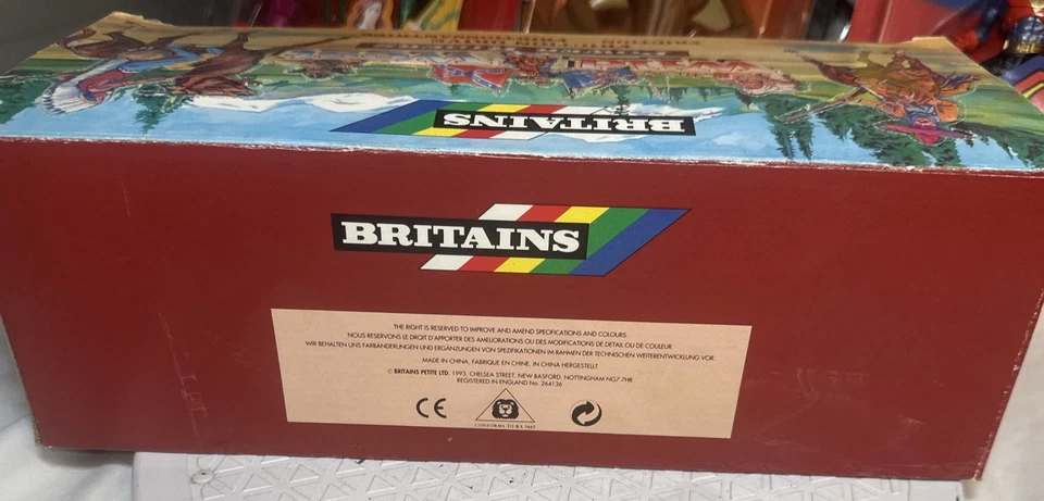 Britains Ltd 1:32 Power Riders Wild West Cowboys & Indians Counter Pack 93 (G1) Foto 3 de 4