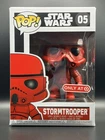 Funko Pop Disney Star Wars 05 Red Stormtrooper Target Exclusive w/protector