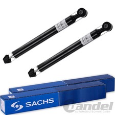 2x SACHS STOßDÄMPFER HINTEN HINTERACHSE passend für FORD FIESTA 6 + MAZDA 2 DE