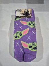 Star Wars Unisex Grogu Six Pairs Of Socks 4-10 Shoe Size Multi design E