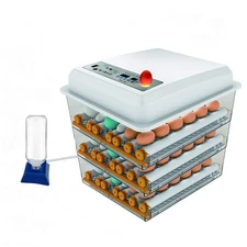 JAEDO 170 Egg Incubator Poultry Hatcher with Fully Automatic Egg Turning and ...