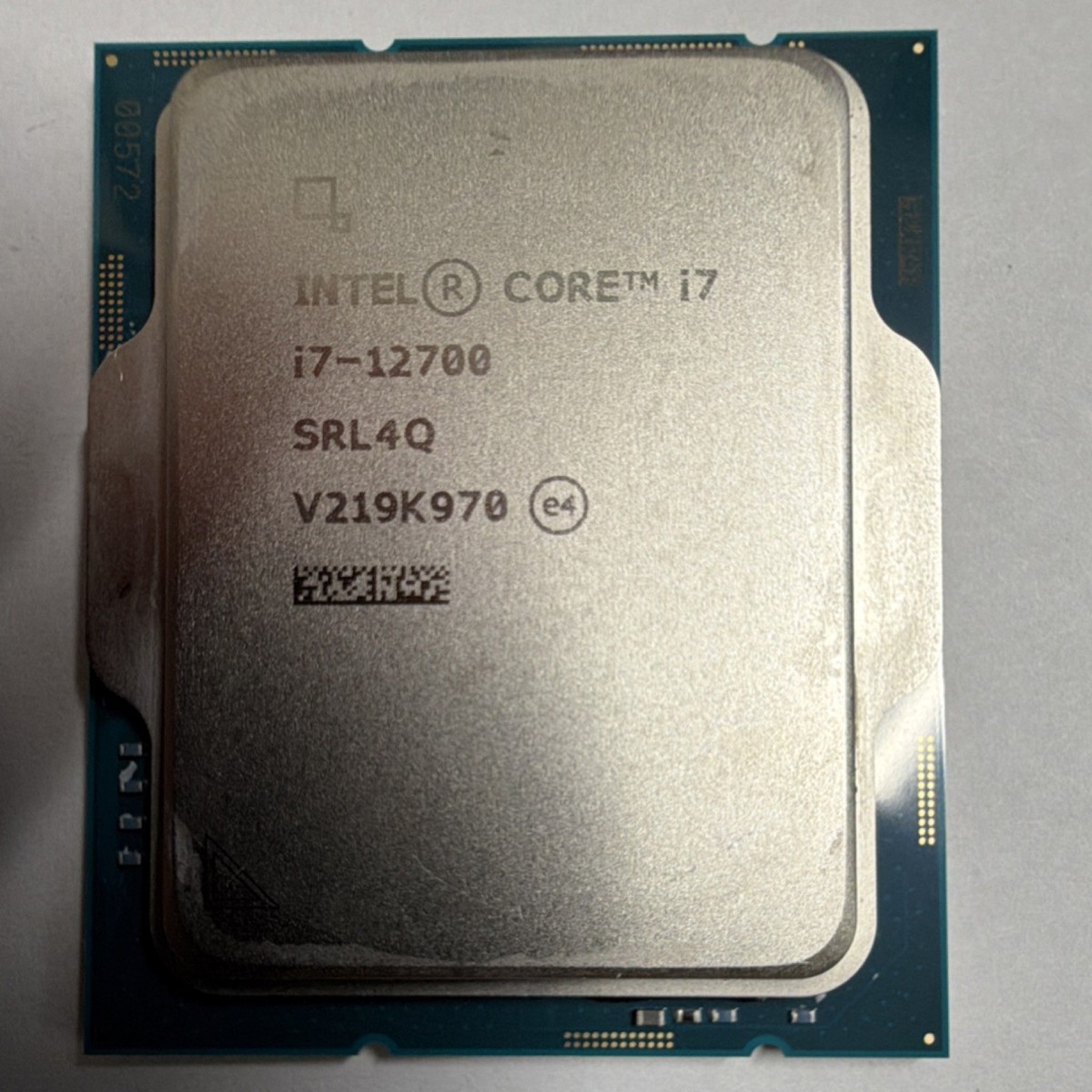 Intel Core i7-12700 CPU Processor SRL4Q V219K970 Genuine Desktop
