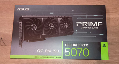 NEU & OVP mit Rechnung: ASUS Prime GeForce RTX 5070 OC 12GB