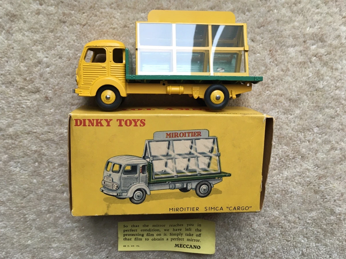 Camion Dinky Toys 33C Simca Cargo Miroitier - Miniature Ancienne (Occasion)