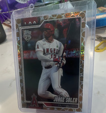 Topps 2026 Series 1 Jorge Soler Los Angeles Angels Serial Numbered #162 30 /50