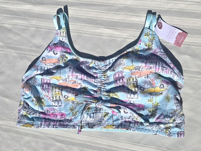 CACIQUE Modern Collection No Wire Bralette Bra Size 18/20 NEW NWT Classic Cars