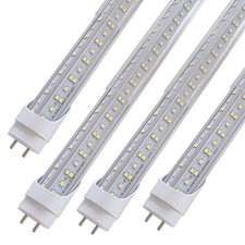 25  T10 LED Fluorescent Tube T8 48" 72W Watt Bi 2-Pin G5 Cool White 6500K 7200LM