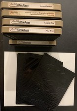 Tim Holtz Alterations Dies Lot Victorian Carolers Umbrella Man  Texture Plates