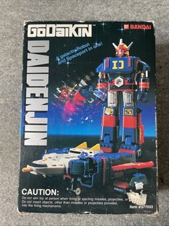 Godaikin Daidenjin Bandai 1984 Chogokin TOEI Denjiman completo con scatola GB 14
