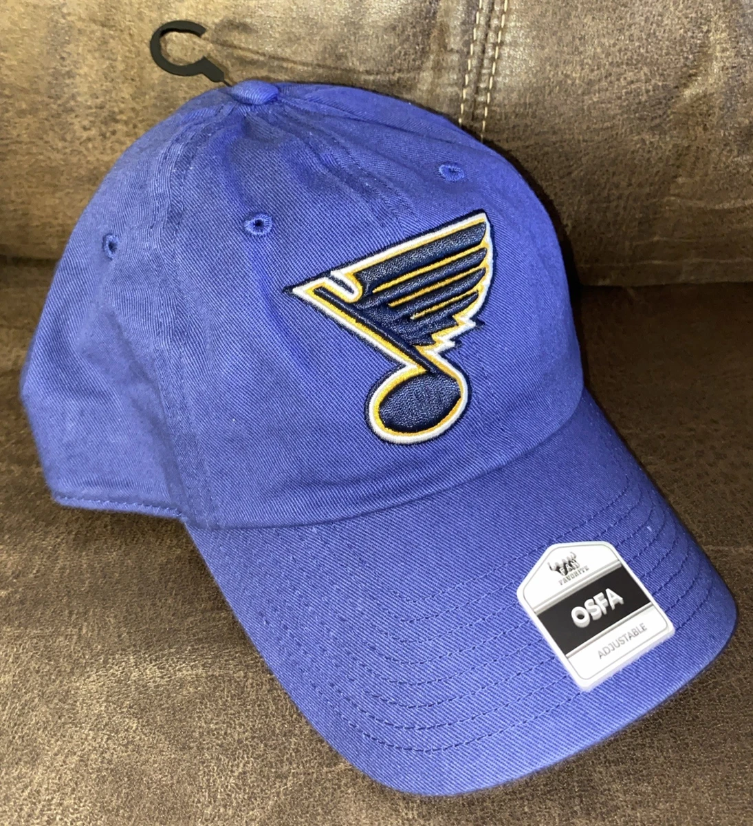 Casquette NHL St Louis Blues Fanatics – Bleu Marine – Réglable Homme