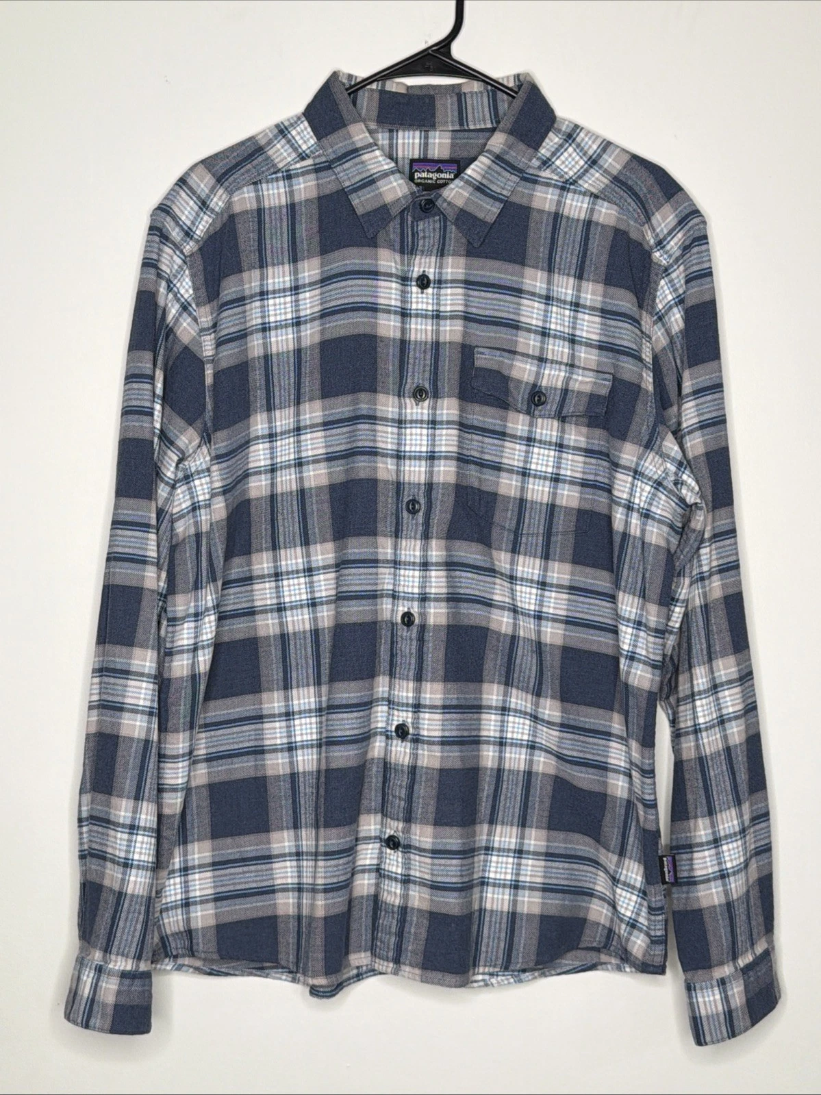 Patagonia Mens Large Lightweight Fjord Flannel Shirt Blue Gray Outdoor Gorpcore
Opens in a new windo