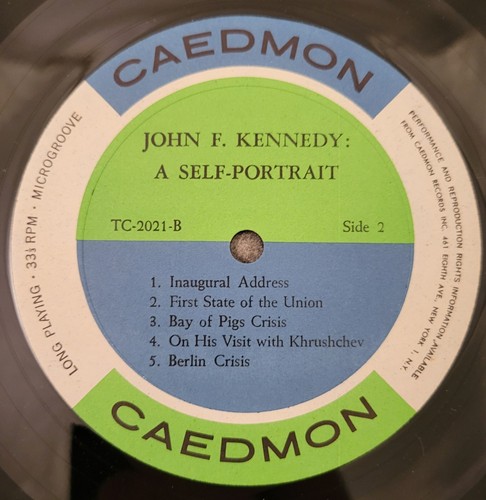 John F. Kennedy: A Self-Portrait The Gallant Warrior of the Thousand Days, 2 LPs - Bild 14 von 24