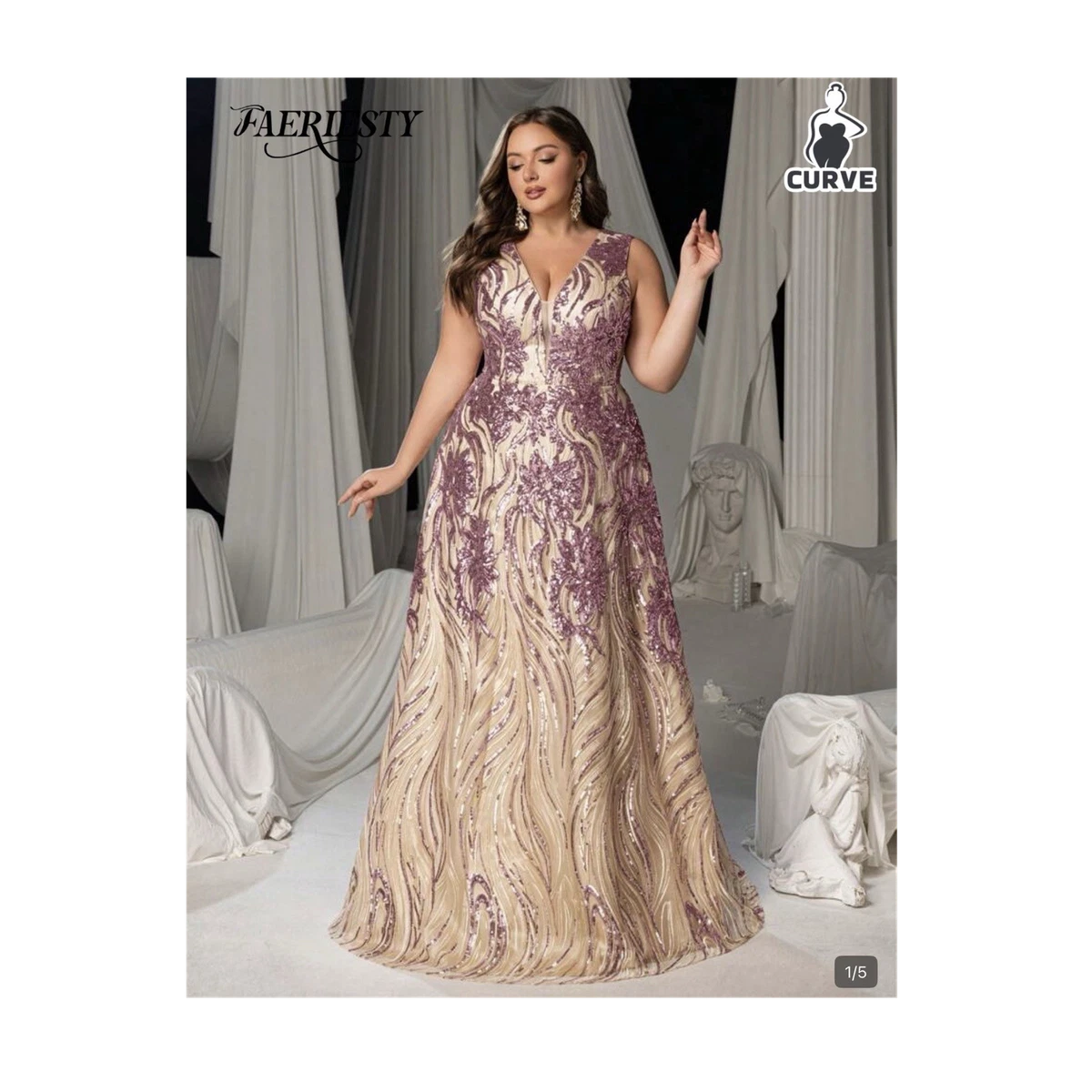 Ball Gown Formal Plus Size Dresses for Women for sale | eBay