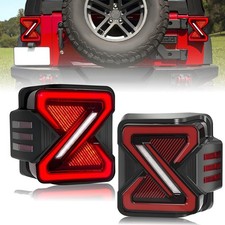 LED Tail Lights Pair For 2007-2018 Jeep Wrang...