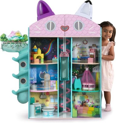 Gabby s Dollhouse Purrfect Playhouse by Delta Children   Features Sounds & Light