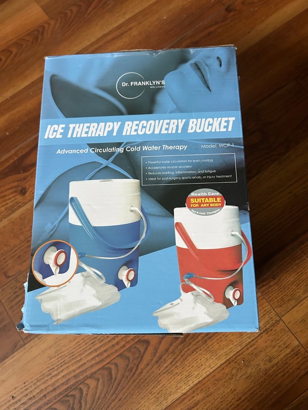 Dr. Franklyn's Wellness Ice Therapy Recovery Bucket WCP-1 OPEN BOX