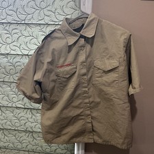 Boy Scout BSA UNIFORM SHIRT New Style Ladies Extra Large XL Short Sleeve O78