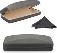 Hard Shell Eyeglass Case- Glass Case With Cleaning Cloth, Glasses Case hard shel