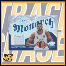 2023-24 Panini Crown Royale EuroLeague BK Walter Tavares Monarch Memorabilia (B)
