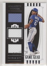 2021 National Treasures Game Gear Materials Triples 80/99 Adalberto Mondesi 0jo2