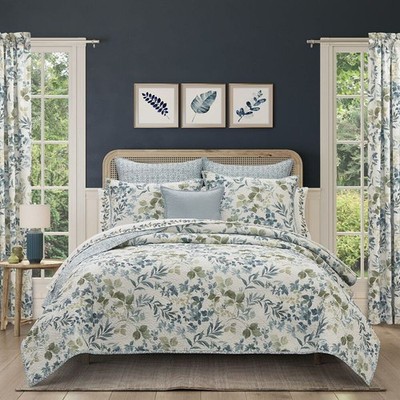 Royal Court Elwood Blue Bedding Set