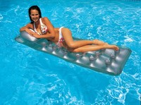 Matratze Mit 18 Loch Grau 188X71Cm Intex 58894 Matratze Schwimmbad Strand