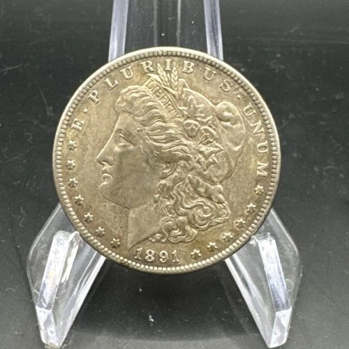 1891 CC - Morgan Dollar Genuine Good Details No Reserve