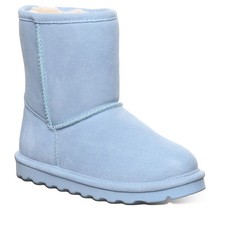Bearpaw Elle Youth Youths Casual Boots - Blissful Blue - 5 M US Big Kid Medium