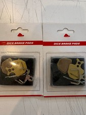 2 Pairs Quiet Resin Bike Disc Brake Pads Mechanical Electric Scooter Brake