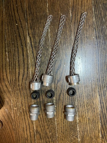 Hubbell Wiring Device-Kellems CG-410 Strain Relief Cord Grip,Female,Straight
