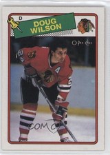 1988-89 O-Pee-Chee Doug Wilson #89 HOF 0ol8