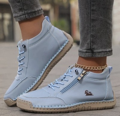 Damen Sneaker 39 Montela Mila Komfortabel Orthopädische Sneakers - Reisversch