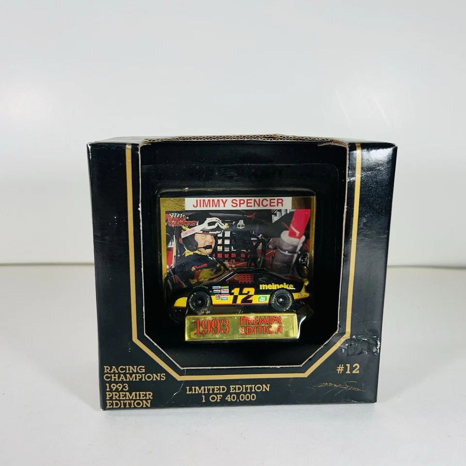 Coche diecast Jimmy Spencer Nascar Meinke Racing Champions 1993 diecast limitado Foto 2 de 4