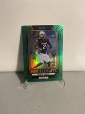 2025 Panini Prizm Draft Picks -New Recruits Shedeur Sanders #15 Green Prizm (RC)
